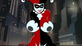 Harley Quinn rides a big dick