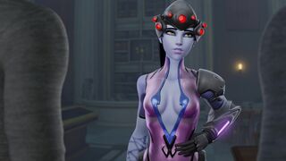 Widowmaker Blacked, Censored.