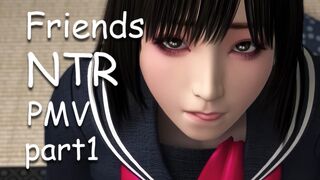 [PMV]Umemaro Friends NTR-FIYACRAKA