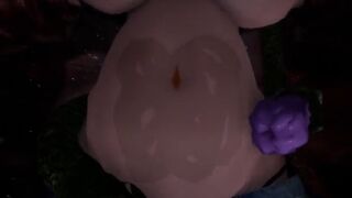 sexy nerdy girl  gets fucked by t. monster