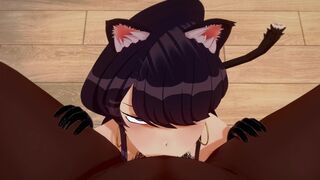 Komi Shouko POV BBC Deepthroat