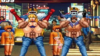 Supergirl and Chris's Full-nelson