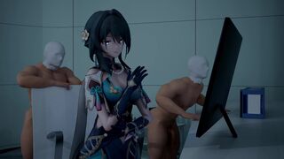 RuanMei's body modification