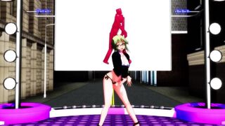 [R18 MMD] dance penalty game [GUMI] by jugem1234