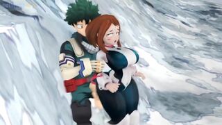 Uraraka Ochako Speedy Fucked By Deku