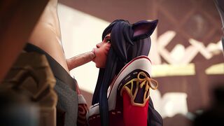 Ahri Blowjob [Nuttycravat] [4K]