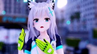 【R-18 MMD】 Jun Hyo Seong(전효성) - Good-night Kiss - Sunaookami Shiroko