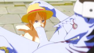 Nami Blows Arlong