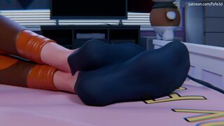 Inside Tracer's Sock