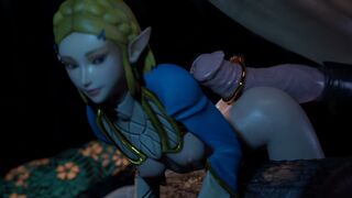 Princess Zelda & Horse [TheBartender]