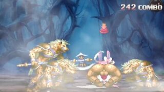 GnollPack Gangrape Slyveon overwhelming her womb and ovaries with gunk