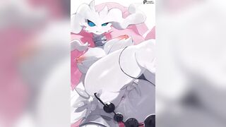 Reshiram masturbating