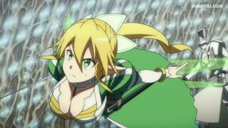 sword art online leafa fanservice
