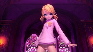 Rin Sings A Cover With Nothing To Cover Down There