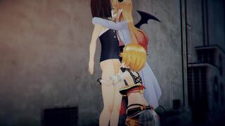 Yozora Mel and Yuzuki Choco_Hololive [Robin00]