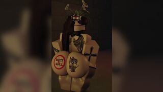 Robloxian twerking ass