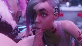 Evelyn Teaches Judy How To Deepthroat [Tumtumisu]