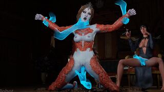 Shadowheart Using One of Her Spells On Orin The Red [Jos Bobot]