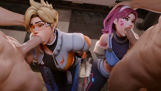 Tracer & D.Va Part 1 [TheCount][NO WM]