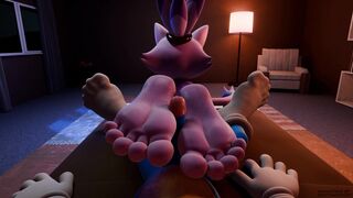 Blaze's footjob [FeetyMcFoot]