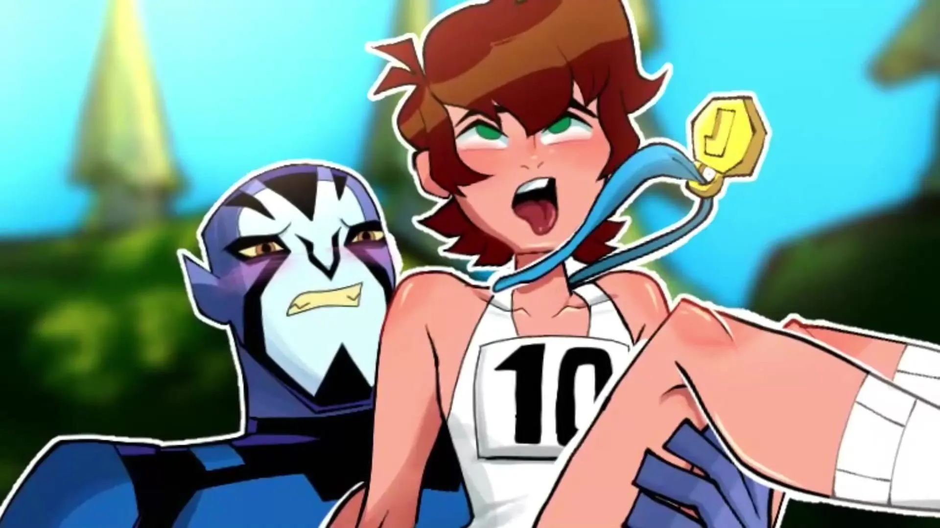 Ben 10 Gay Cartoon Sex - Rook Blonko x Ben Tennyson after the run contest