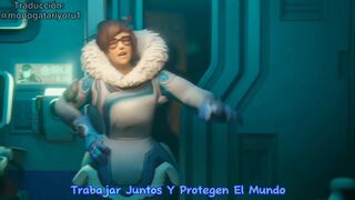 Overwatch tour dva bodywritings [ESP]