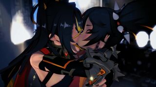 Dehya & Xinyan Flaming Makeout~ [Miruno]