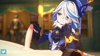 Furina Handjob [OrangeDonut33]