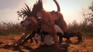 Tifa x Red XIII - Nude Version [Noname55]