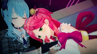 ♡Sakura Miko and Hoshimachi Suisei♡_Hololive [Robin00]