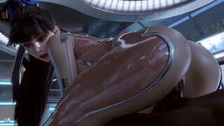 Eve Reverse Cowgirl Blacked [VChanSfm]