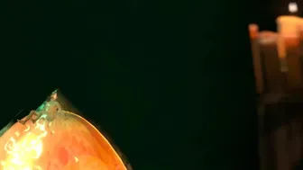 mini guy being anal vored by demoness