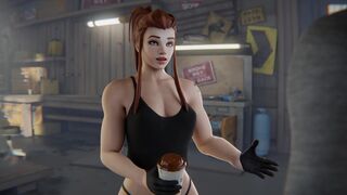 Brigitte Blacked, Censored.