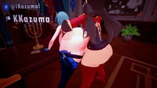 [Genshin Impact] Eula & Amber [IKazumal]