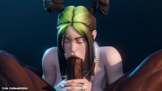 Billie Eilish Finished Sucking BBC [TheFirebrandSfm]