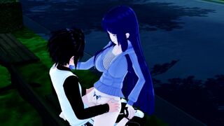 Naruto - Hinata fucked in Park