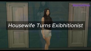 Housewife Turns Exhibitionist - Part 1