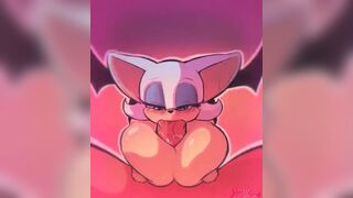 Rouge Blow between breast