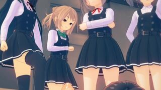 Angry schoolgirls cbt