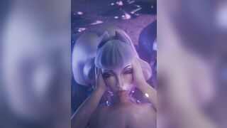 Evelynn Blowjob [Nude][Megaera]