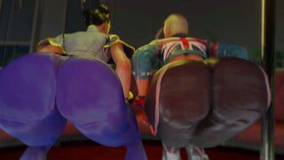 Wombat's twerk mix - Street fighter girls go Viral