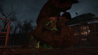 Eve's mutant hound threesome.