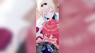 Miko helps out Suisei 『Suzutaro3D』