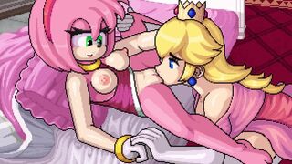 Peach Licking Amy's Pussy