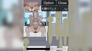 Straight Bang JK On Molestation Train [kurai-YA]