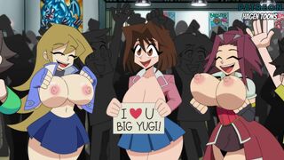 Yu-Gi-Oh girls boobies