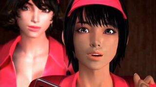 Pizza Takeout Obscenity 2 Paizuri Titty Fuck