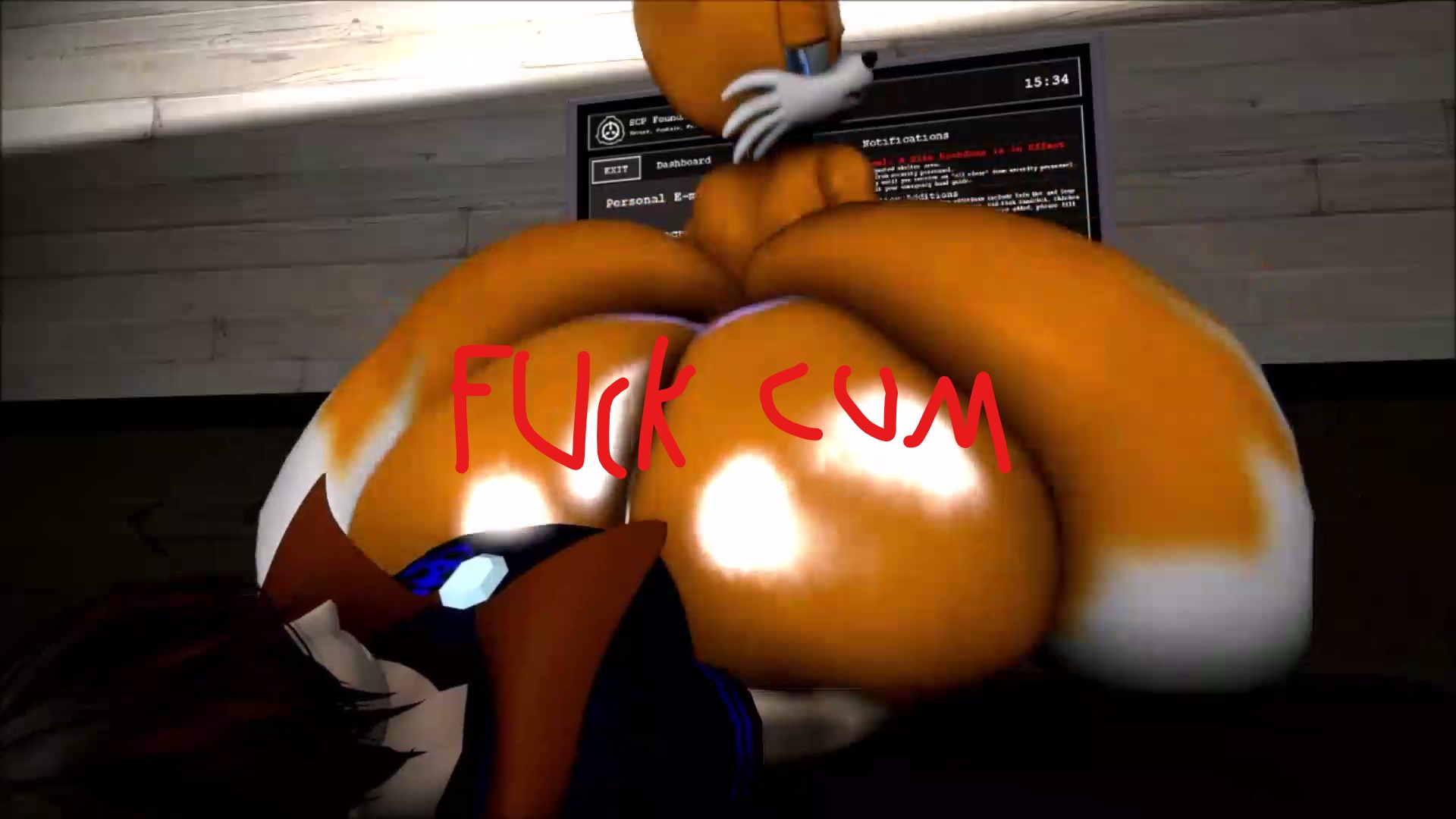 Tails fart