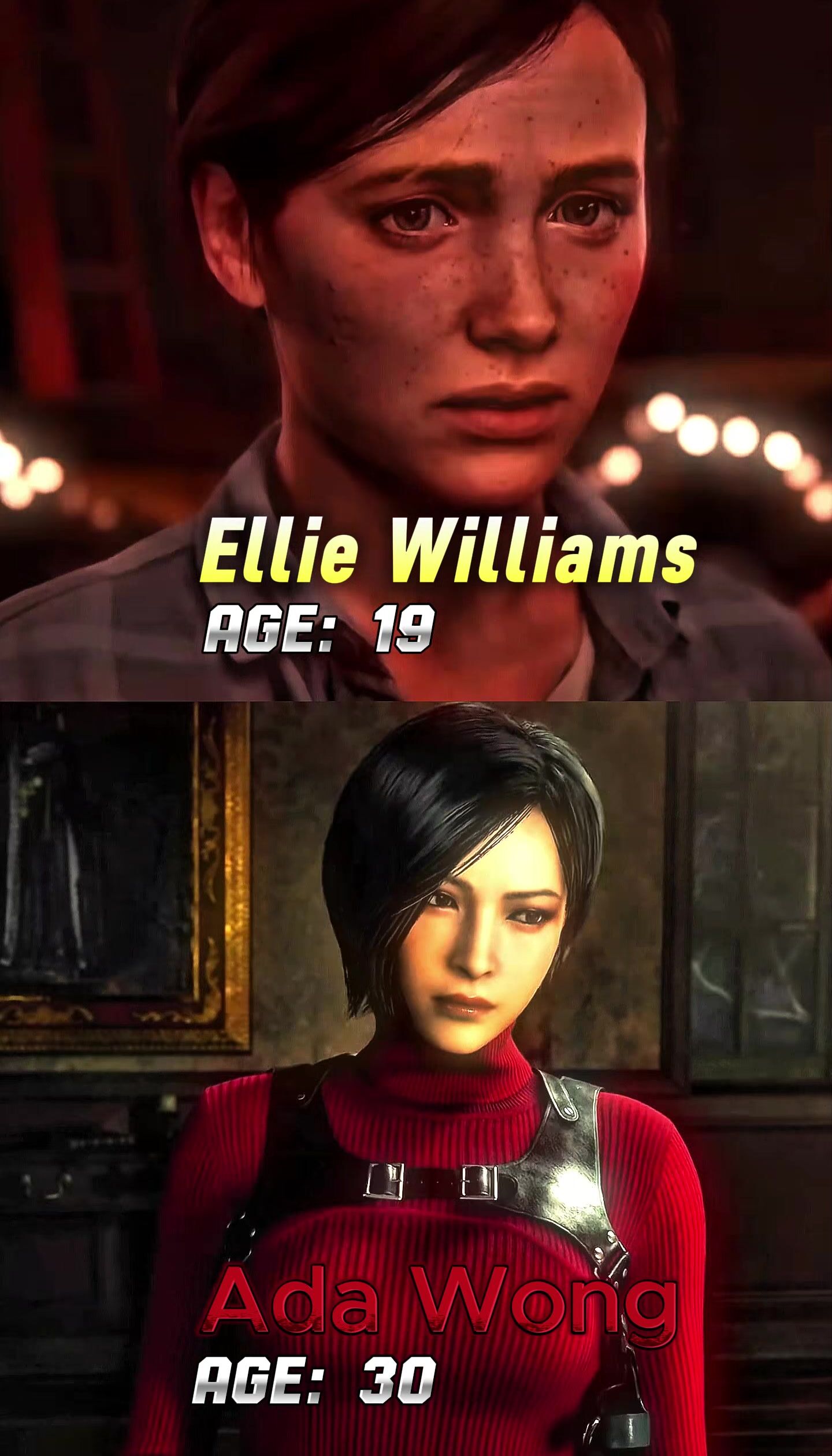 Ada Wong Vs Ellie Williams