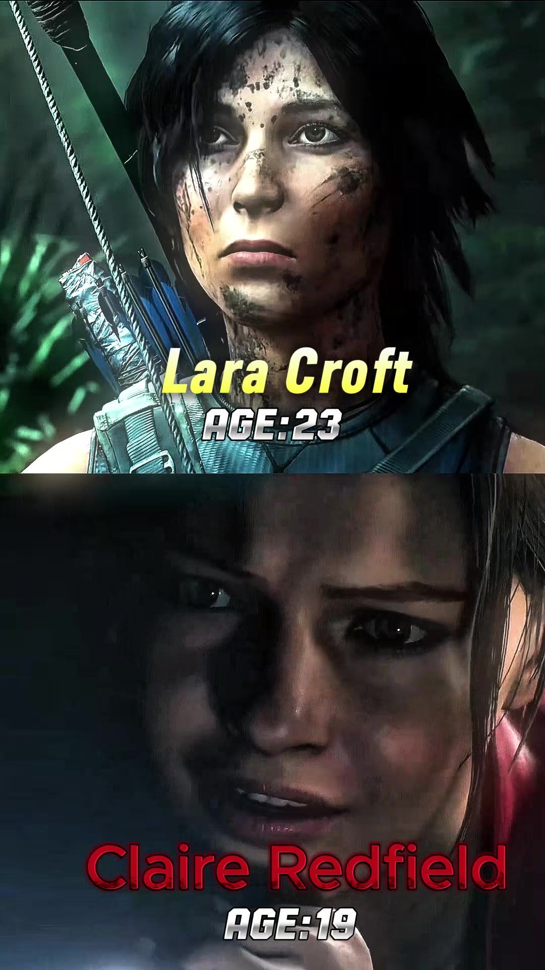 Lara Croft vs Claire Redfield